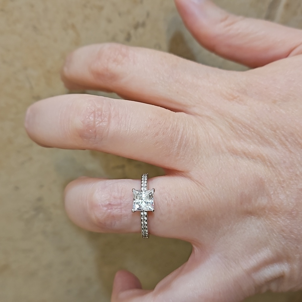Swarovski crystal ring